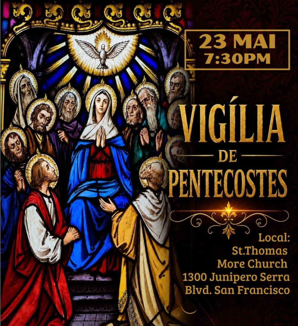 VIGÍLIA DE PENTECOSTES ❤️‍🔥🔥