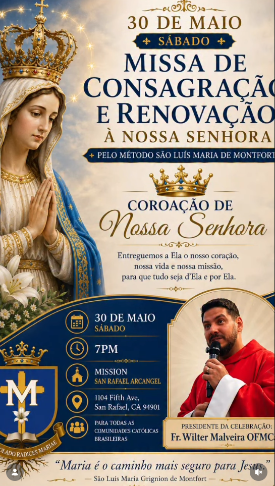 🌹MISSA DE CONSAGRAÇÃO E RENOVAÇÃO À NOSSA SENHORA 🌹